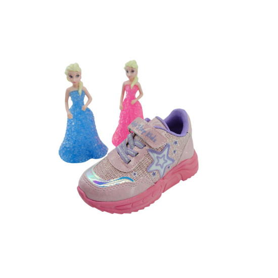  DHN High Step Kız Çocuk Pembe Kalın Taban Spor Ayakkabı
