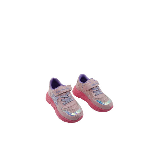  DHN High Step Kız Çocuk Pembe Kalın Taban Spor Ayakkabı