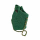 DHN Tasarım Hand Made Mind Yesil Penye İp Örme El-Kol Çanta  