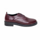 DHN Kadın Bordo Renk Bağcıklı Loafer Ayakkabı