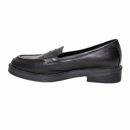 DHN Kadın Siyah Loafer Ayakkabı